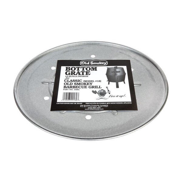 Old Smokey Products Aluminum/Steel Bottom Charcoal Grate 17 in. L X 17 in. W Old Smokey #18BG - main